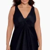 Plus Size Must Haves Marais One Piece Swim Dress