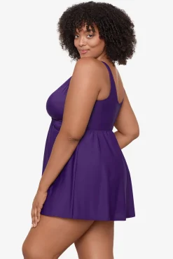 Plus Size Must Haves Marais One Piece Swim Dress