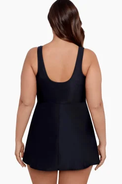 Plus Size Must Haves Marais One Piece Swim Dress