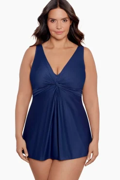 Plus Size Must Haves Marais One Piece Swim Dress