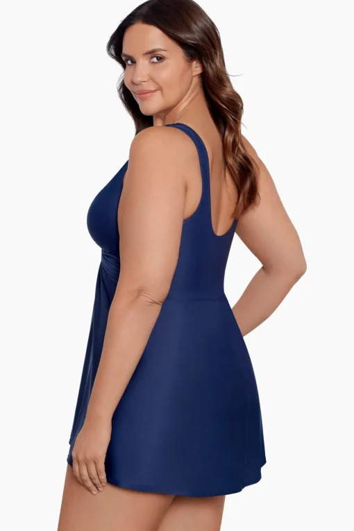 Plus Size Must Haves Marais One Piece Swim Dress