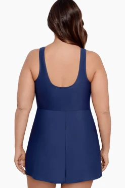 Plus Size Must Haves Marais One Piece Swim Dress