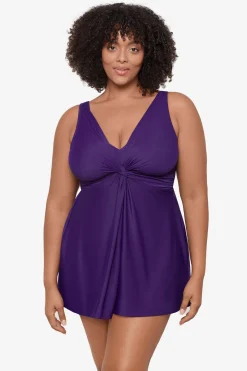 Plus Size Must Haves Marais One Piece Swim Dress
