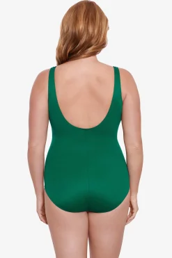 Plus Size Must Haves Oceanus One Piece Swimsuit