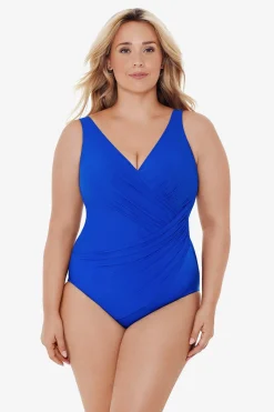 Plus Size Must Haves Oceanus One Piece Swimsuit