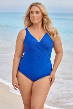 Plus Size Must Haves Oceanus One Piece Swimsuit