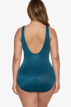 Plus Size Must Haves Oceanus One Piece Swimsuit