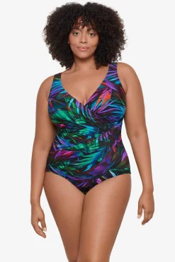 Plus Size Palma Paradiso Oceanus One Piece Swimsuit