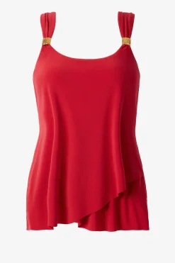 Plus Size Razzle Dazzle Underwire Tankini Top