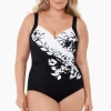 Plus Size Sub Rosa Sanibel One Piece Swimsuit