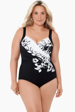 Plus Size Sub Rosa Sanibel One Piece Swimsuit