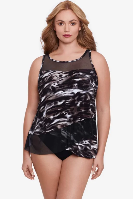 Plus Size Tempest Mirage Tankini Top