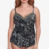 Plus Size Zahara Love Knot Tankini Top