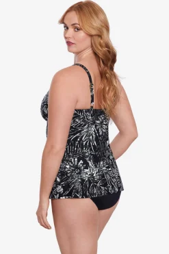 Plus Size Zahara Love Knot Tankini Top
