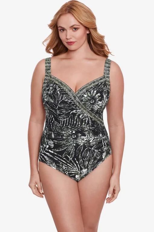 Plus Size Zahara Sanibel One Piece Swimsuit