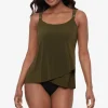 Razzle Dazzle Underwire Tankini Top DD-Cup