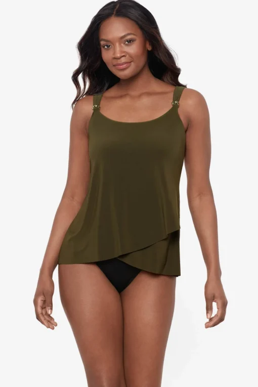 Razzle Dazzle Underwire Tankini Top DD-Cup