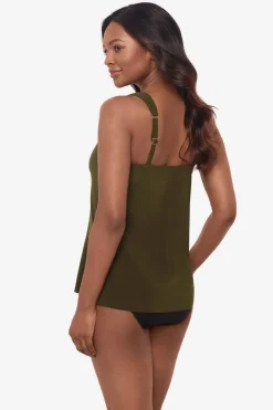 Razzle Dazzle Underwire Tankini Top DD-Cup