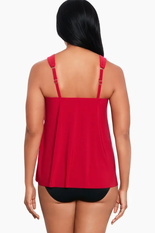 Razzle Dazzle Underwire Tankini Top DD-Cup
