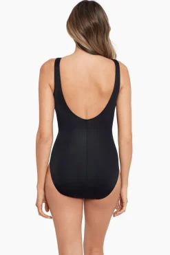Razzle Dazzle Zipt One Piece Swimsuit