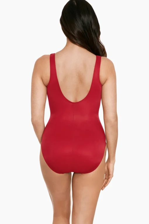 Razzle Dazzle Zipt One Piece Swimsuit