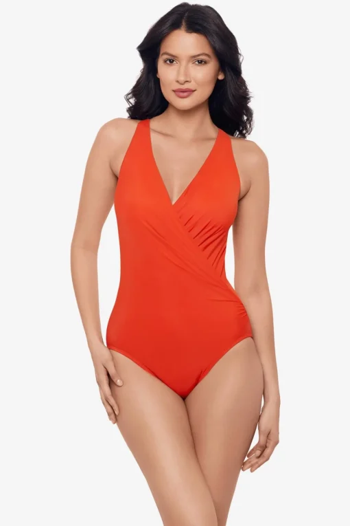 Rock Solid Wrapsody One Piece Swimsuit