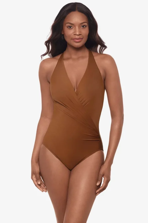 Rock Solid Wrapsody One Piece Swimsuit