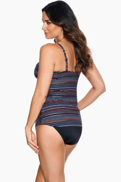 Shimmer Links Love Knot Tankini Top