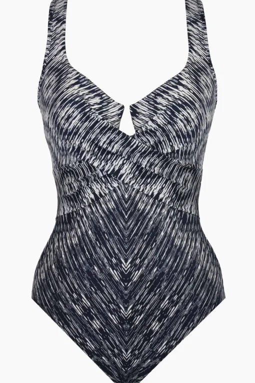 Silver Shores Criss Cross Escape One Piece Swimsuit