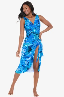 Sous Marine Long Sarong Swim Cover Up