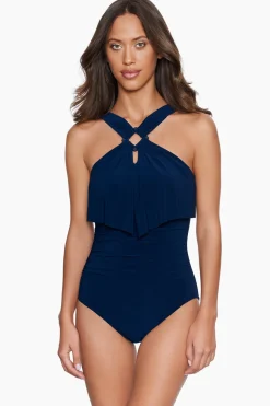 Square Cut Liza One Piece Swimsuit