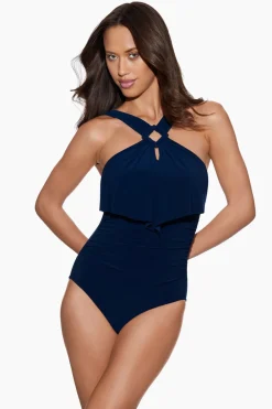 Square Cut Liza One Piece Swimsuit