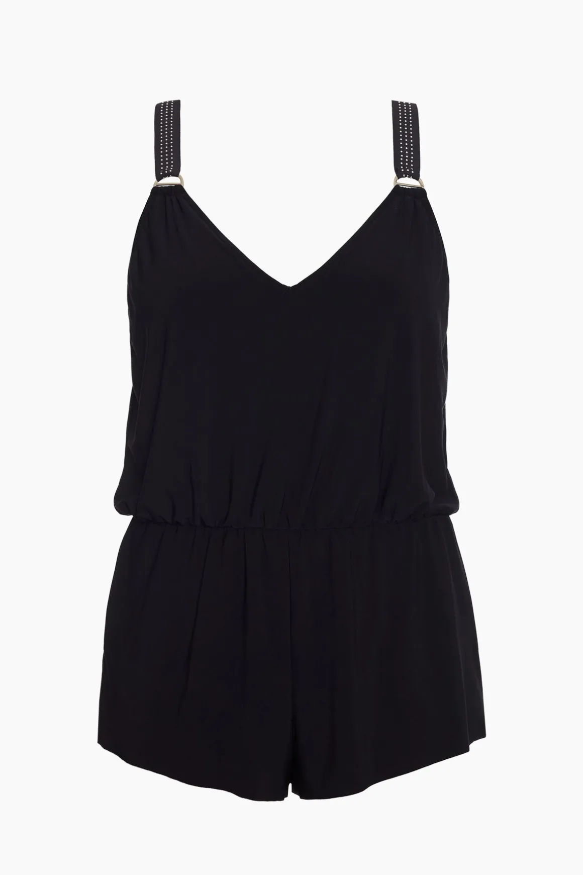 Star Studded Gabby One Piece Romper Swimsuit