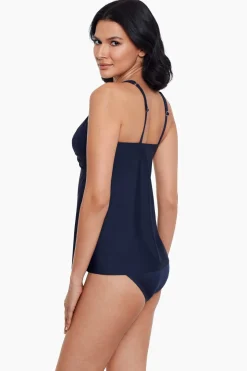 Surplice Underwire Tankini Top D-DDD Cups