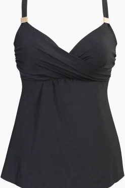 Surplice Underwire Tankini Top D-DDD Cups