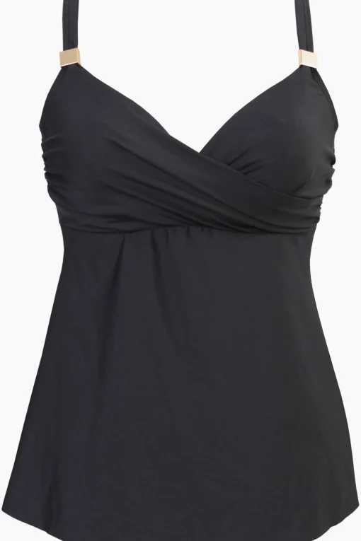 Surplice Underwire Tankini Top D-DDD Cups