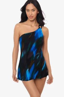 Swipe Right Amal One Piece Swim Dress