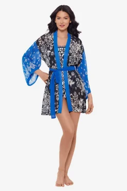Talavera Kimono Swim Cover Up