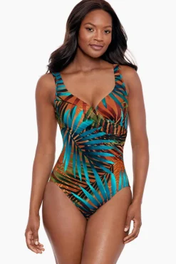 Tamara Tigre It's A Wrap One Piece Swimsuit
