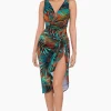 Tamara Tigre Long Sarong Swim Cover Up