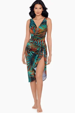Tamara Tigre Long Sarong Swim Cover Up