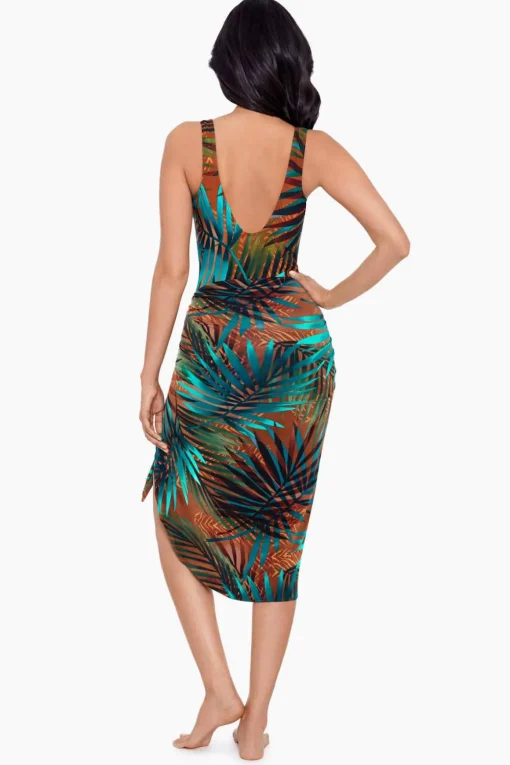 Tamara Tigre Long Sarong Swim Cover Up