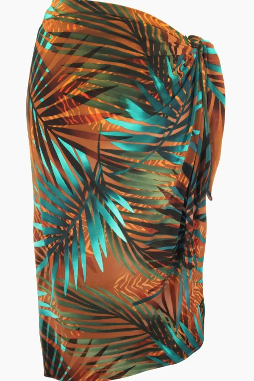 Tamara Tigre Long Sarong Swim Cover Up