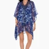 Tropica Toile Caftan Swim Cover Up