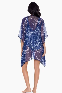Tropica Toile Caftan Swim Cover Up