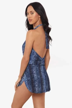 Via Roma Ellie One Piece Romper Swimsuit