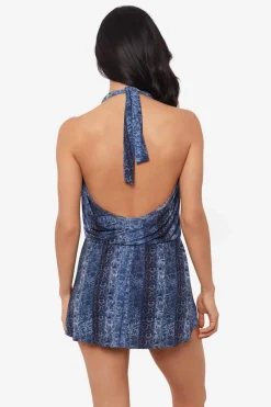 Via Roma Ellie One Piece Romper Swimsuit