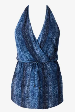 Via Roma Ellie One Piece Romper Swimsuit