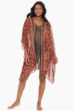 Zwina Caftan Swim Cover Up